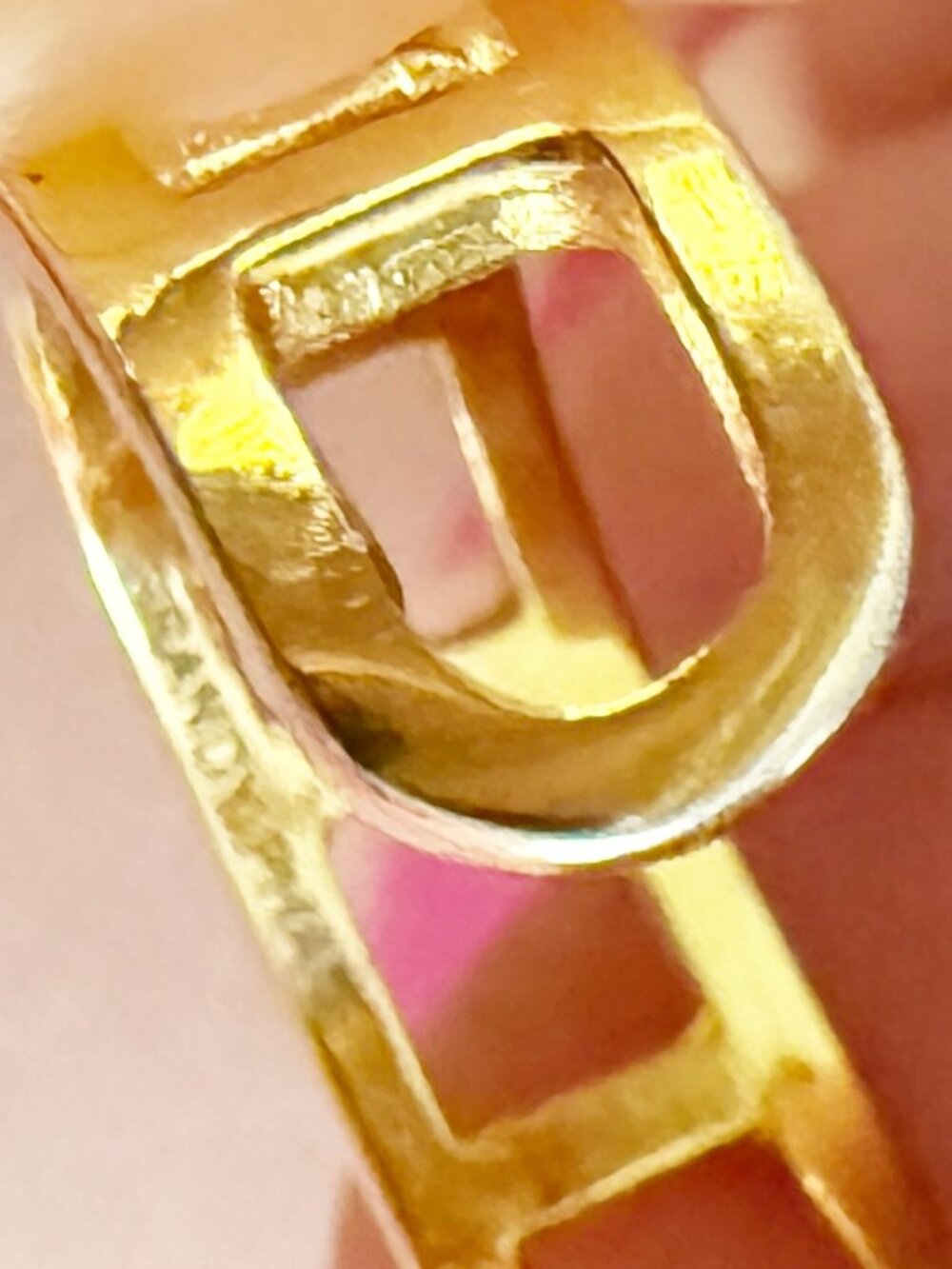 Brandy Pham Fashion Stackable 4 Rings Gold-Tone sz - Picture 5 of 15
